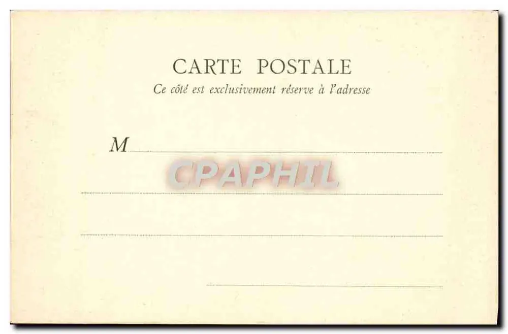 Castelo de Valençay — vista panorâmica — B. E. J. Paris 9 - Verso