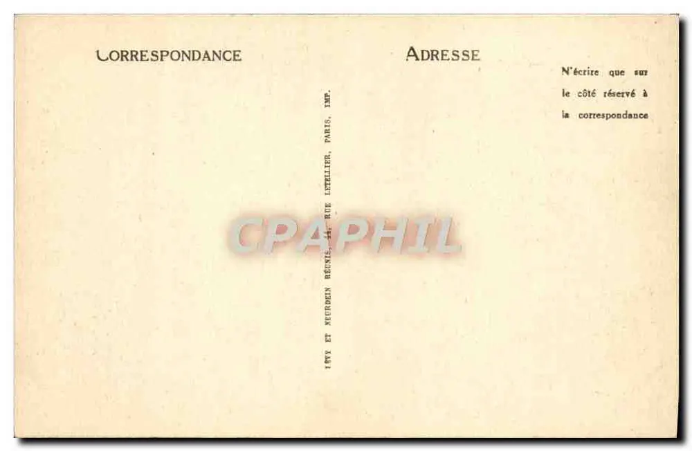 Abbaye de SAINT-DENIS — Les Tombeaux — Nef de gauche — IMPRIMÉ SUR LA CARTE : 27 - Verso