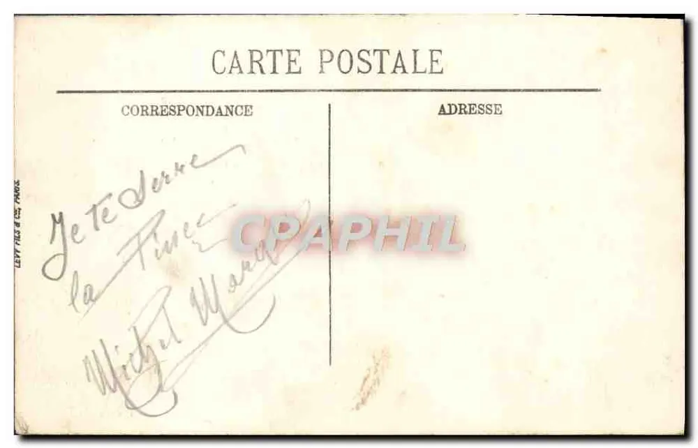 Saint-Étienne — Hotel de Ville — Selecta - Verso
