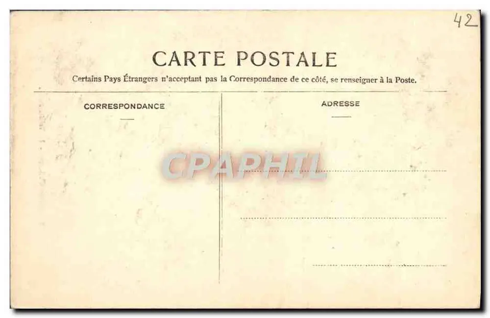 Saint-Galmier — A Velha Porta — Céré Rousseau, n°73 - Verso