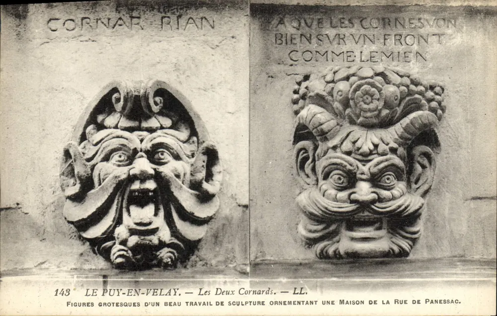 Le Puy-en-Velay — Les Deux Cornards — LL. N° 143 - Frente
