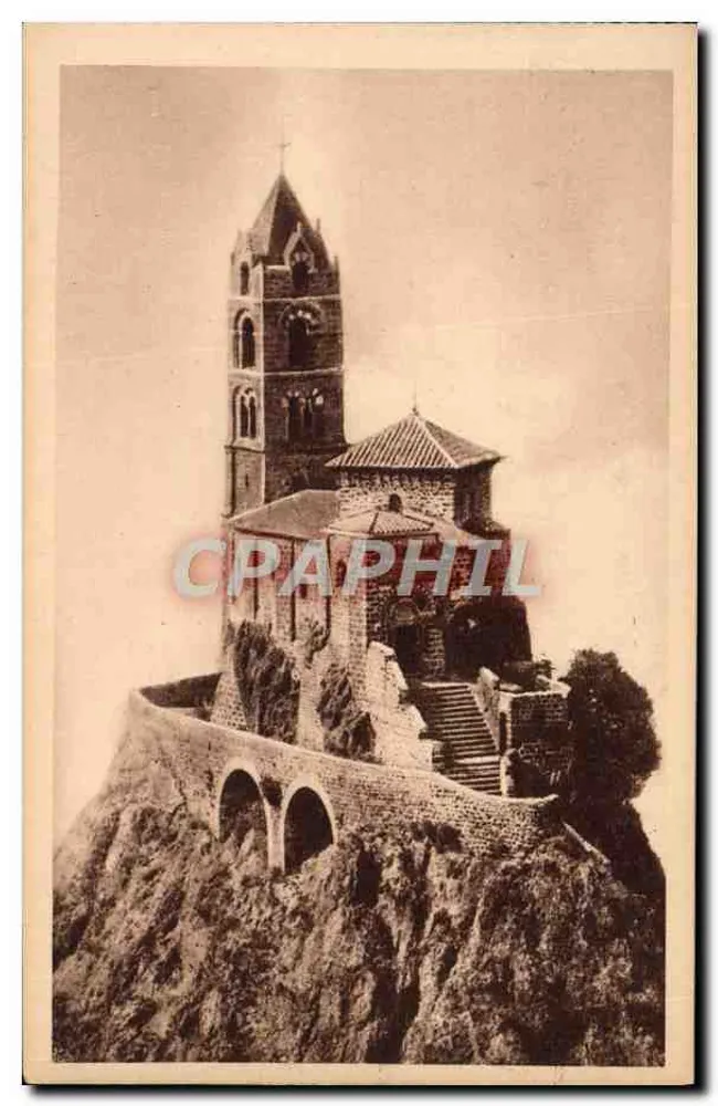 A Capela São Miguel — Le Puy — Imp. Levé e Neudoin, Paris - Frente