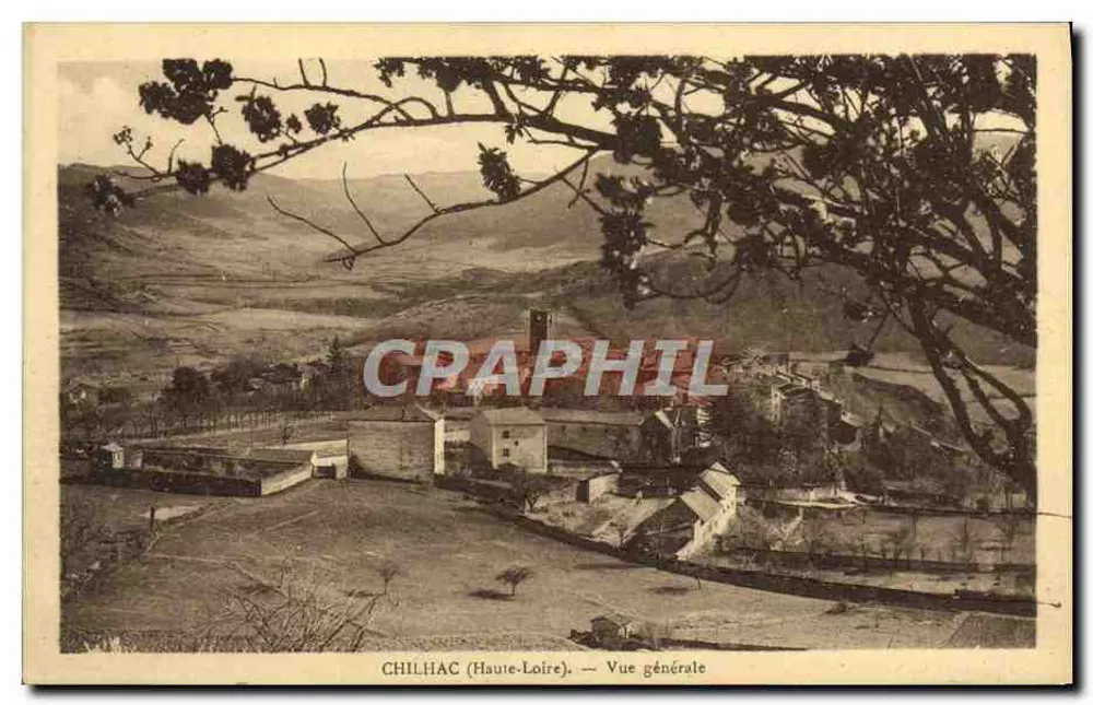 Chilhac (Haute-Loire) — Visão geral — Edição Tissandier, Brioude e Laplace - Frente