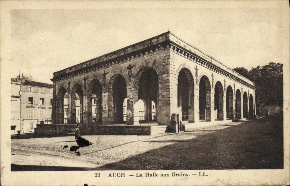 Auch — A Halle aux Grains — LL. — n°22 - Frente