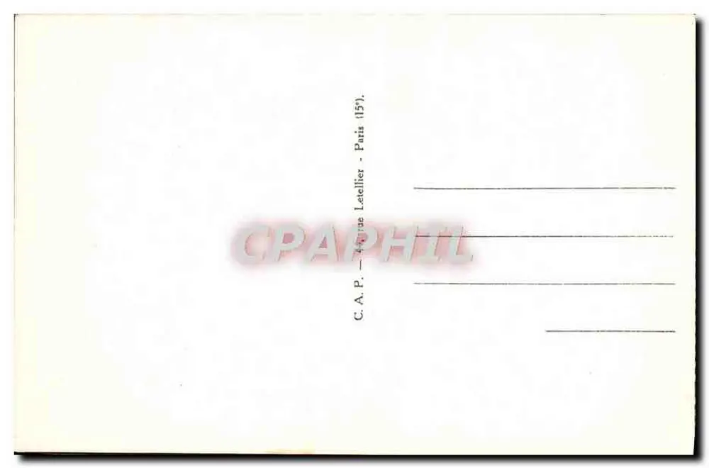Auch. Die Place Salinis und der Bassin — C.A.P. — 67 - Rückseite