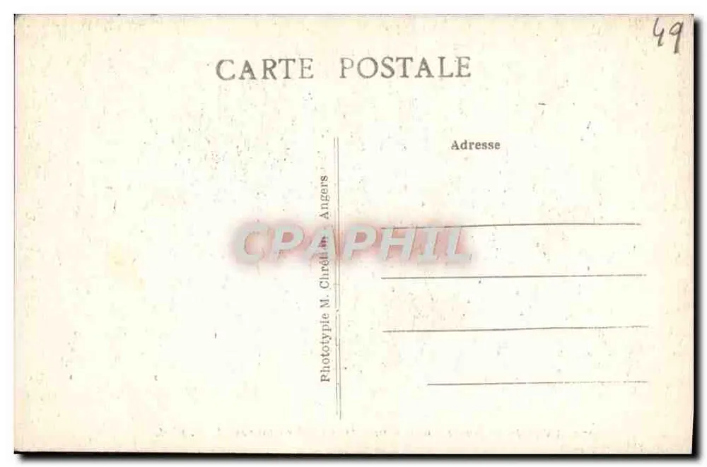 Angers — Museu São João — Arcadas dos Claustros — L. V. fot. - Verso