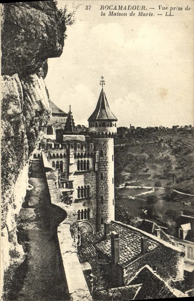 Rocamadour — Ansicht vom Haus der Marie — LL. - Vorderseite