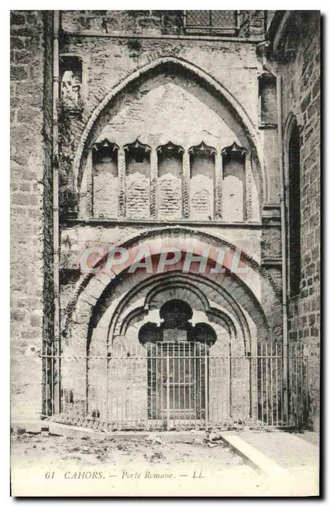 Cahors — Porta Romana — LL - Frente