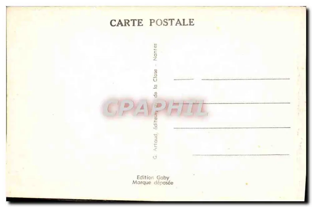 Cahors (Lot) — Der Lot und die Turm des Schlosses des Königs — Verlag SABY - Rückseite
