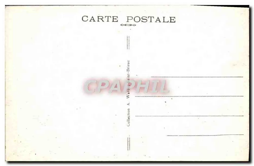 A Bretânia Pittoresca — A Praia — A.W. - 9910 - Val-andré - Verso