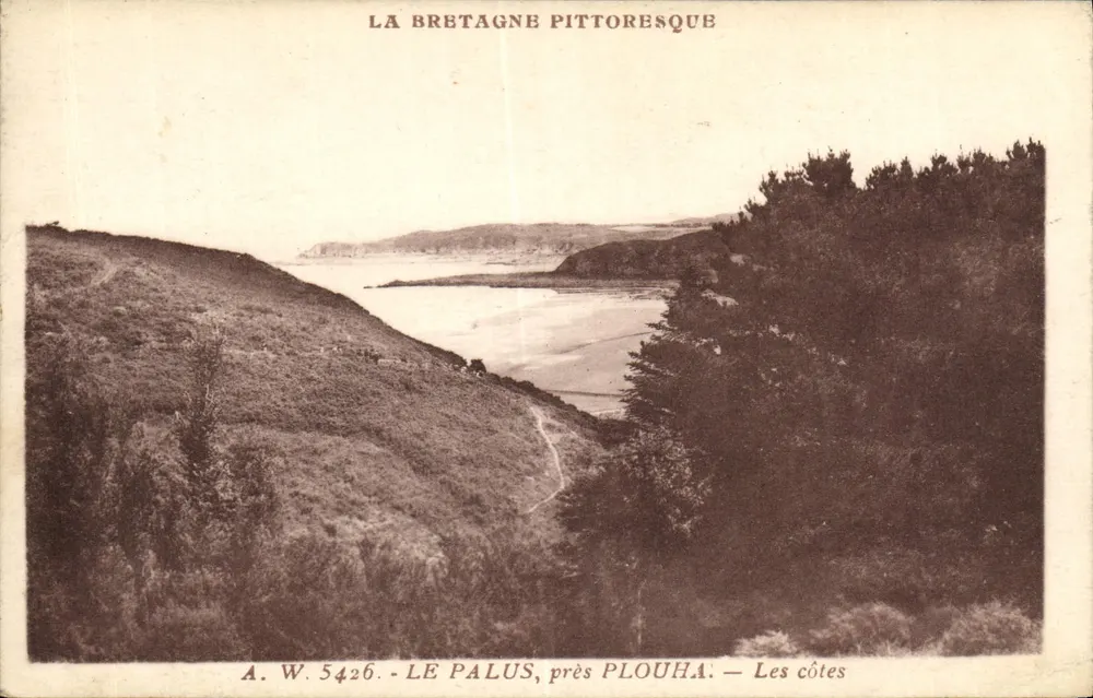 Le Palus, nahe P louha — Die Küsten — A. W. 5426 - Vorderseite