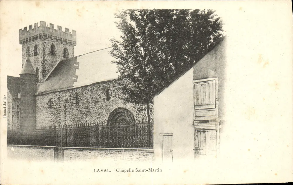 Laval - Capela Saint-Martin — editor Hamel Jallier, número de série não visível - Frente