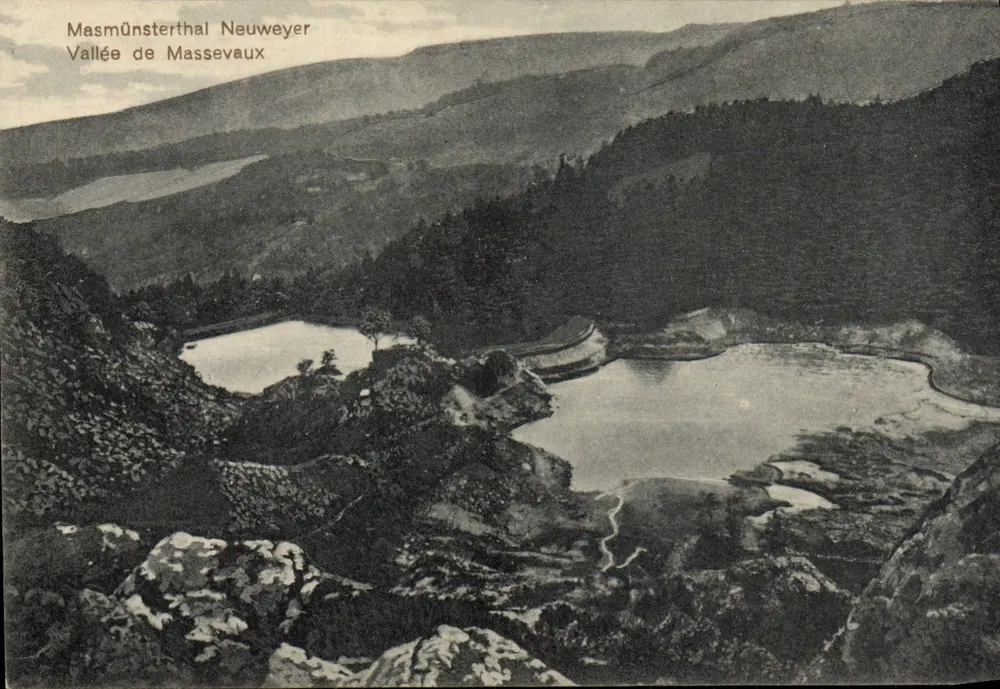 Tal von Massevaux — Masmunsterthal Neuweyer — Kunstverlag Suiz-Gebweller, n° 48 - Vorderseite