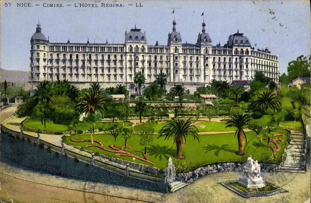 Nice - Cimiez - O Hotel Regina - LL - Frente