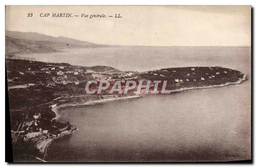 Cap Martin — Vista geral — LL. - Frente