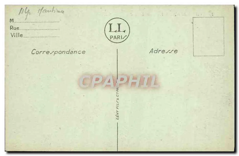Cap Martin — Vista geral — LL. - Verso