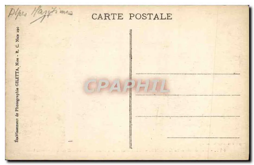 Kloster LÉRINS — Innenansicht des Alten Schlosses Saint-Honorat — Verlag: Exklusives Eigentum der Abtei, Nr. 444 - Rückseite