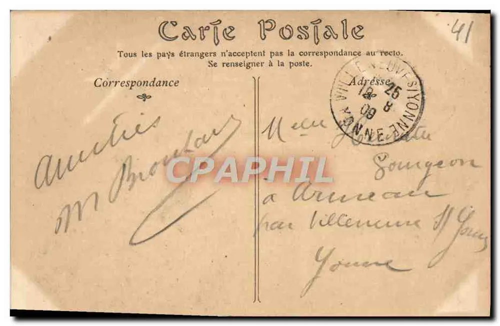 Château de BLOIS — La Chapelle — ND Phot - Verso