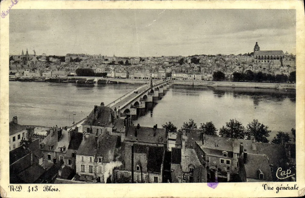 Blois — Vista geral — Celp, N°D 413 - Frente
