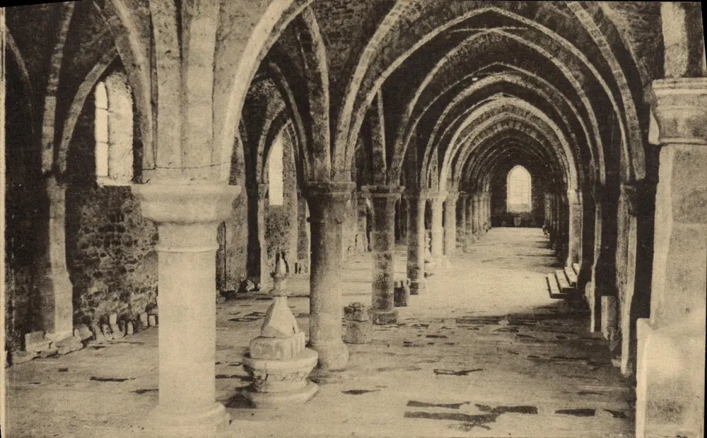 Abtei Vaux-de-Cernay — Klostergarten — Verleger: Le Promenoir des Moines, Paris - Vorderseite