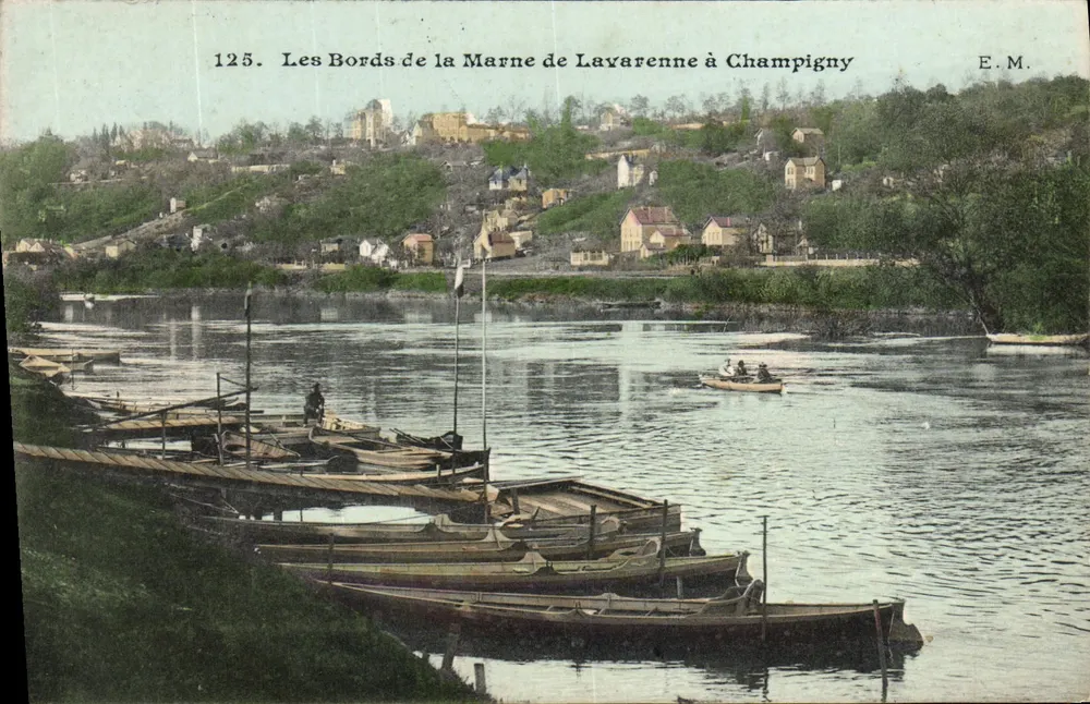 Die Ufer der Marne von Lavarenne bis Champigny — E.M. n°125 - Vorderseite
