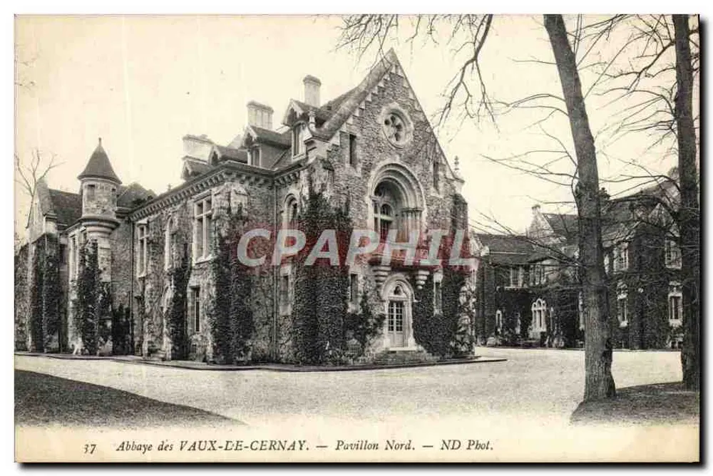 Abbaye des Vaux-le-Cernay — Nordpavillon — ND Phot. - Vorderseite