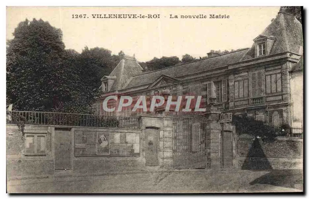 Villeneuve-le-Roi — Die neue Rathaus — Verlag: S. Chanut - Vorderseite