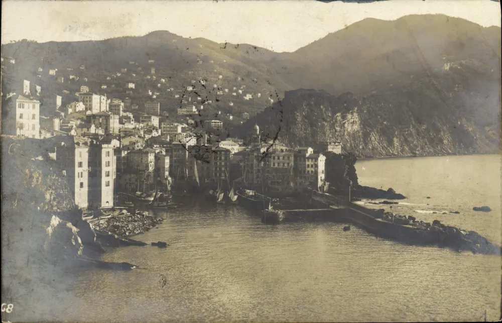 Vue de la ville de Chalindret — éditeur Cartolina Postale, n° 68 - Recto