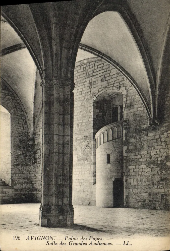 Avignon — Palast der Päpste. Saal der Großen Audienzen — LL. Nr. 196 - Vorderseite