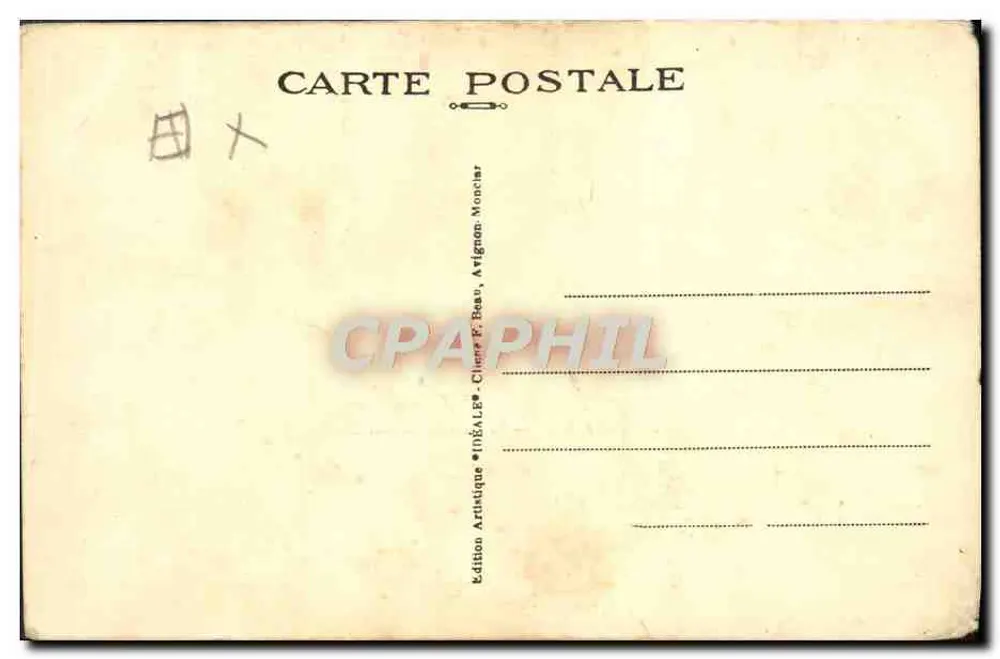 Avignon — O Ponte Saint-Bénézet — Editor IDEALE M. F. B. - Verso