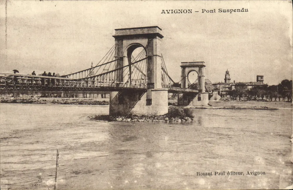 Avignon — Ponte Suspensa — Editora Rosant Paul, Avignon - Frente