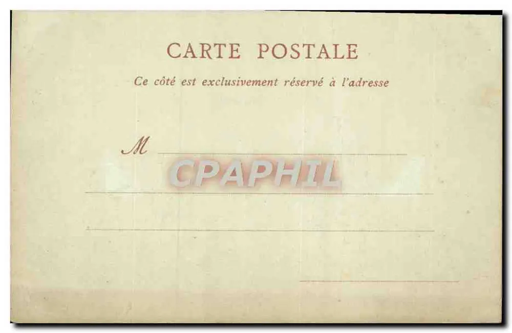 Poitiers — Ansicht des Kathedralentors — ND Phot - Rückseite
