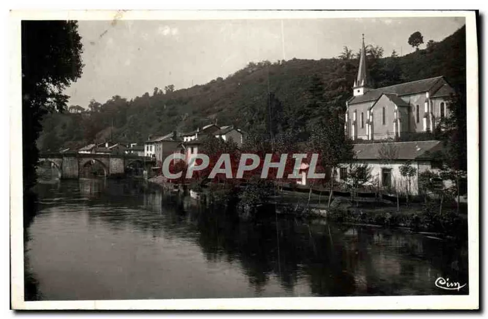 Saint-Léonard (Hte-Vienne) — Brücke von Nôblat und Berg Clovis — Verleger Comber Le Magon - Vorderseite