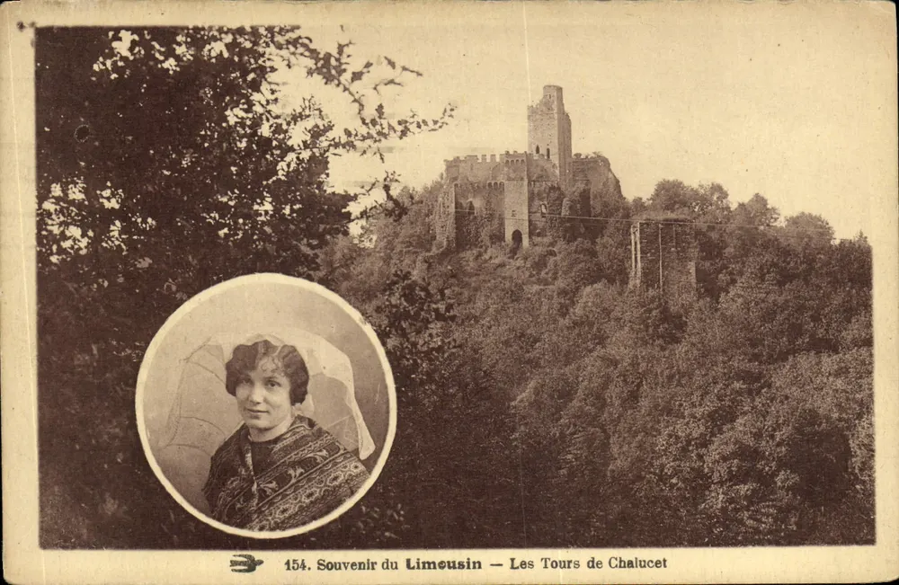 Die Türme von Chalucet — Erinnerung an Limousin — n°154 - Vorderseite