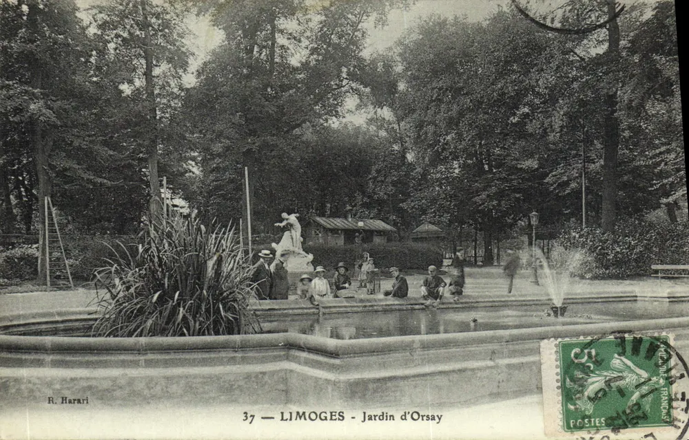 Limoges - Jardim d'Orsay — R. Harari, n°37 - Frente