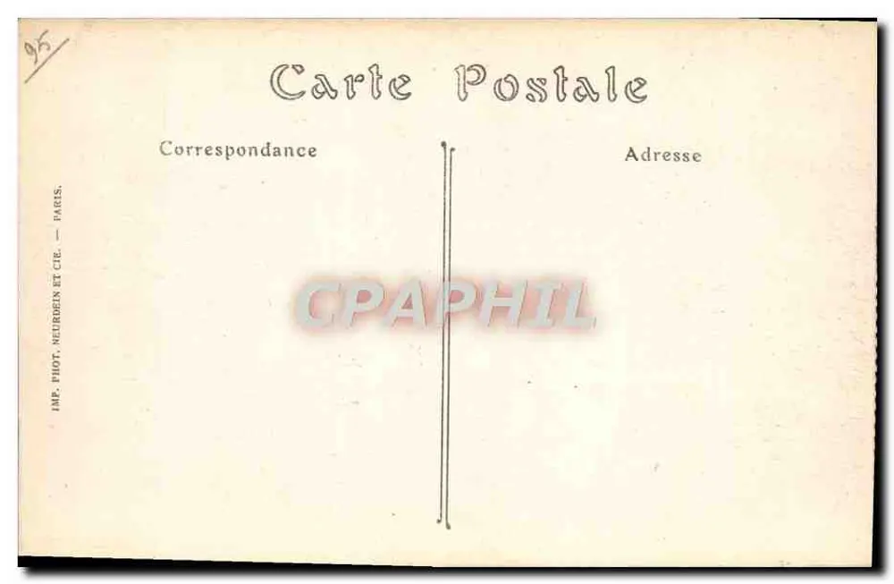 Les Sables-d'Olonne — Allgemeiner Blick vom Arundel-Turm — B. Pons, Tabacs, Place de la Liberté. ND. Phot. - Rückseite