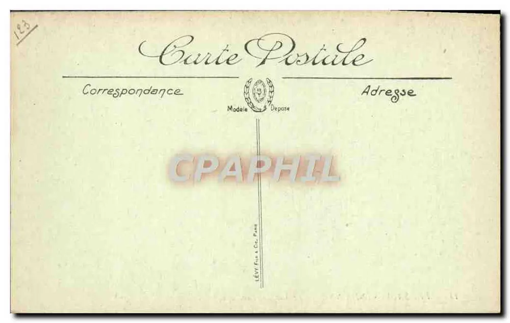 Les Sables-d'Olonne — O Lago de Tanchette — LL. — n°115 - Verso