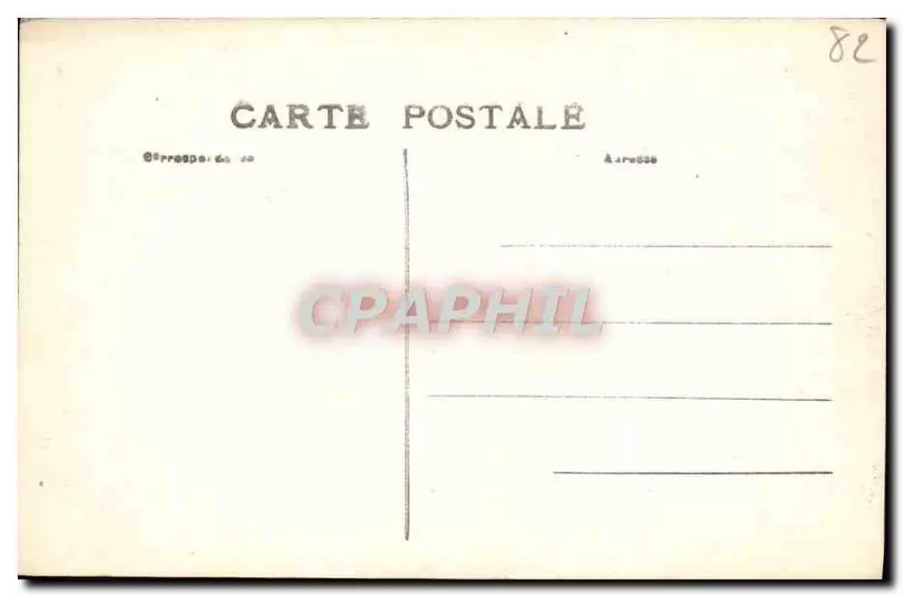 SAINT-ANTONIN (T.-et-G.) — Oude Poort — Achille Bouis, fot., Montauban - Achterkant