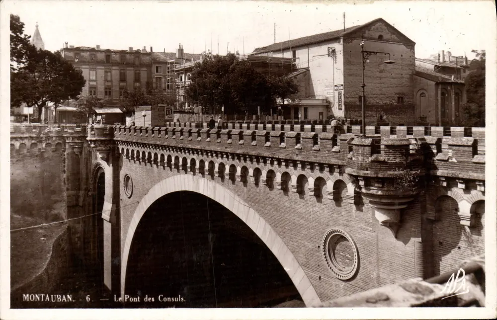 Montauban — O Ponte dos Consules - Frente
