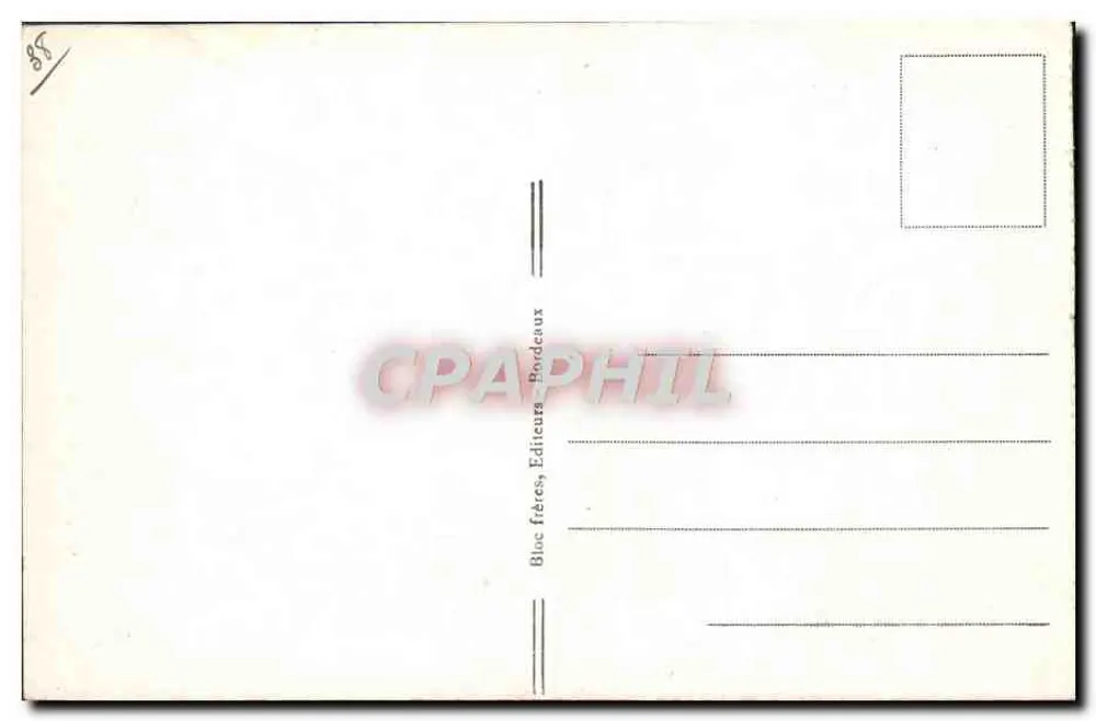 Montauban — A Prefeitura — B.R. - Verso