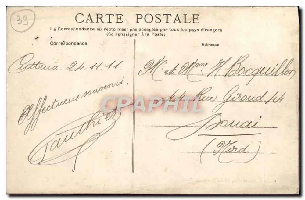 Saint-Clairde (Jura) — O Viaduto sobre a Bienne — Chiche & Mandrillon, fot. 206 - Verso