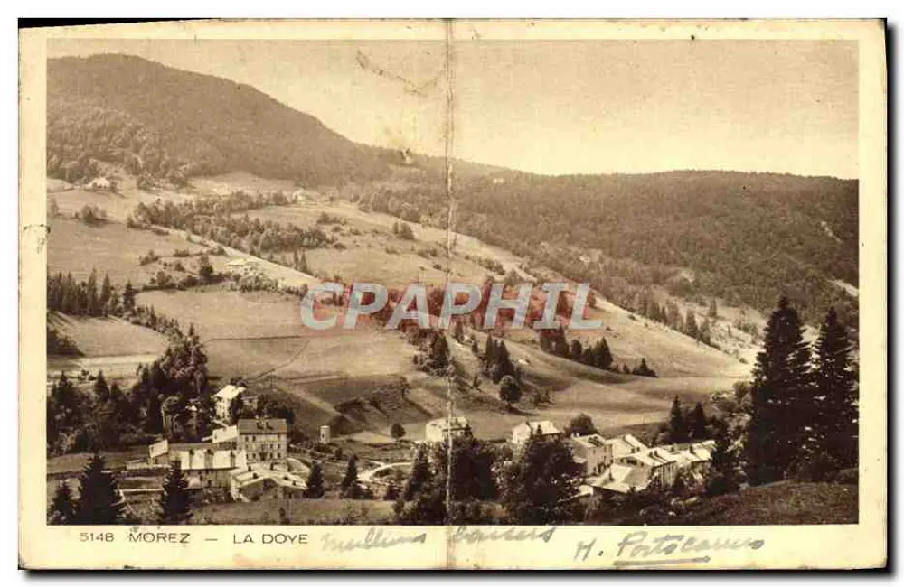 Morez — La Doye — H. Portocarrero - Frente