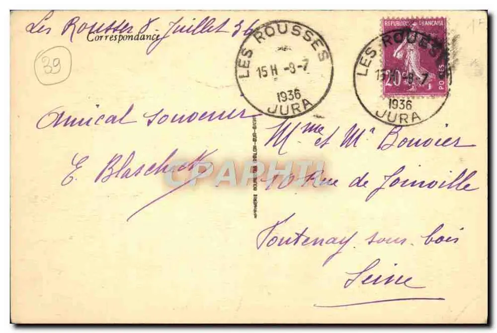 Vale de Morez aux Rousses — Jura-Touriste — editor Jura-Touriste - Verso