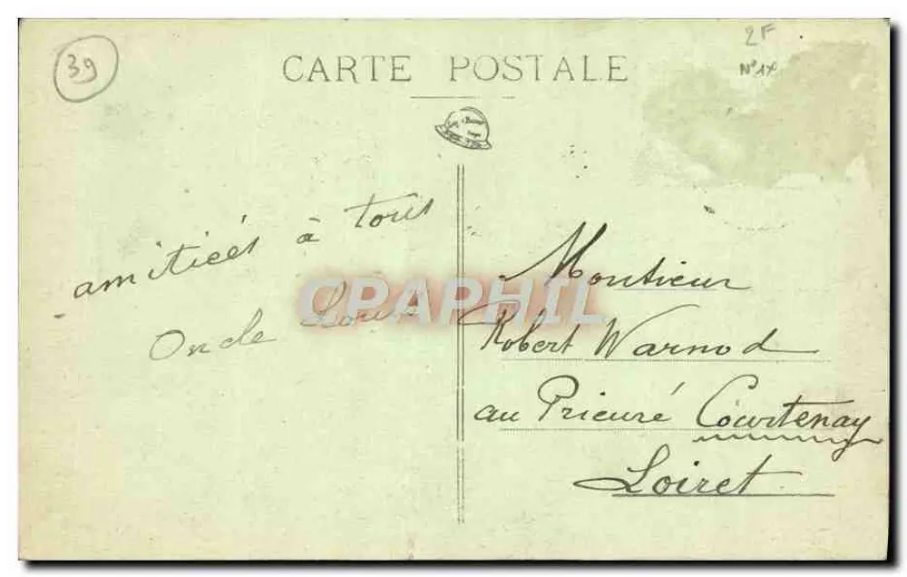 Salins-les-Bains — Quai Valette und Fort Belin — Éditeur Pignal - Rückseite