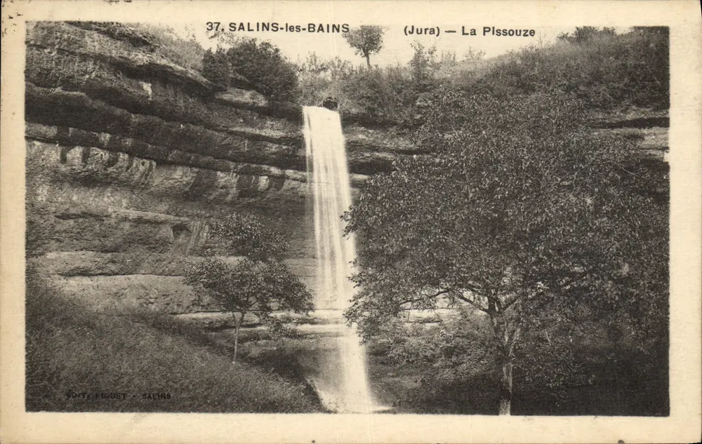 Salins-les-Bains — A Pissouze (Jura) — Editor: Soit Figuet, Salins - Frente