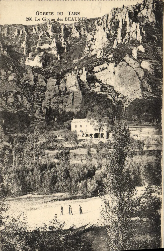 Góry Tarn — Cirque des Beaumes — Imprimé Illustré n°260 - Awers