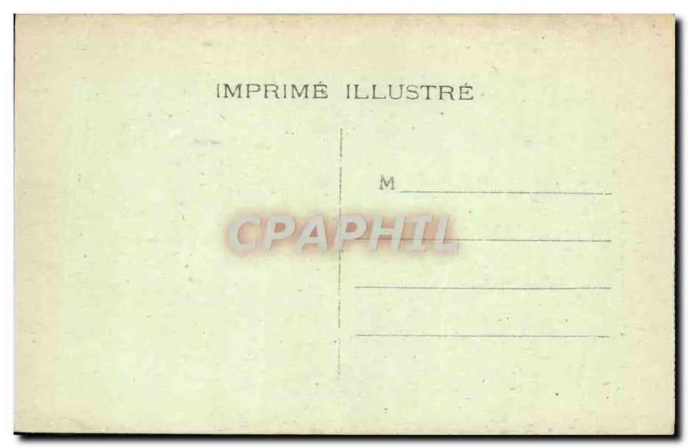 Góry Tarn — Cirque des Beaumes — Imprimé Illustré n°260 - Rewers