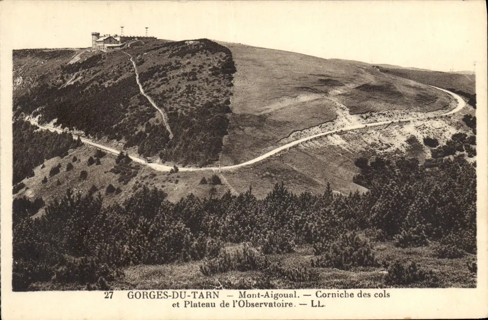 Gorges-du-Tarn — Mont-Aigoual — Corniche des cols et Plateau de l'Observatoire — LL. - Vorderseite