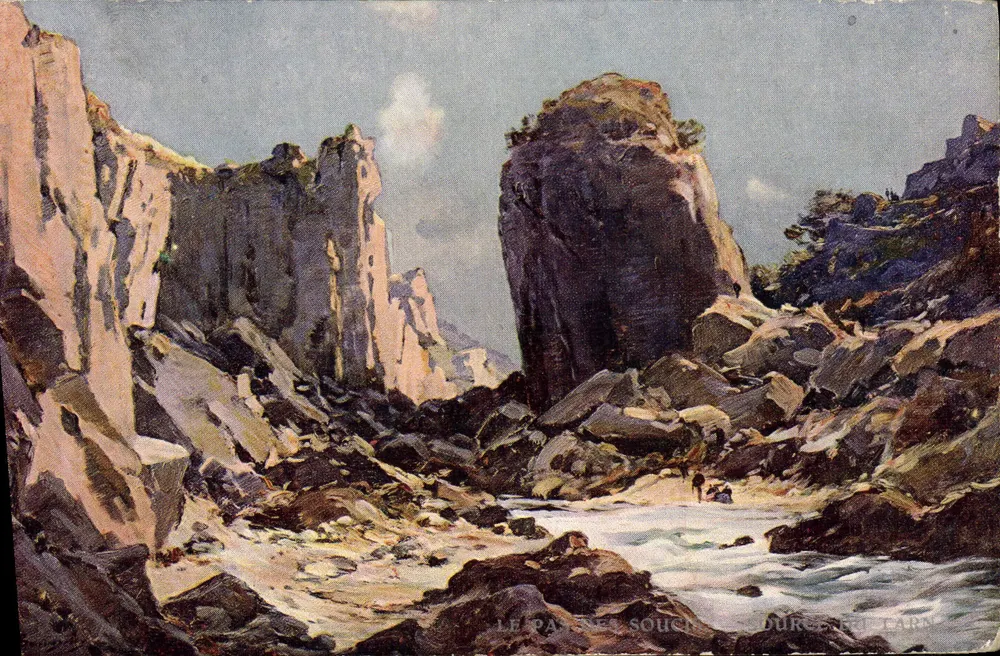 As Gorges do Tarn — O Passo dos Cuidados — Editor A&M, Série XXIX - Frente