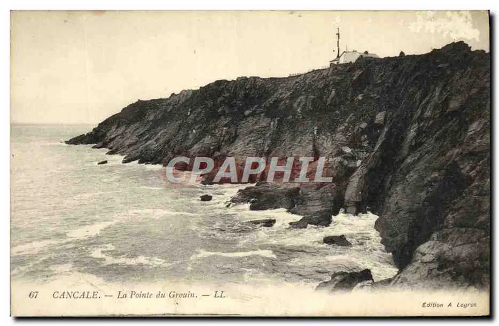 Cancale — La Pointe du Grouin — Édition A. Legras - Frente